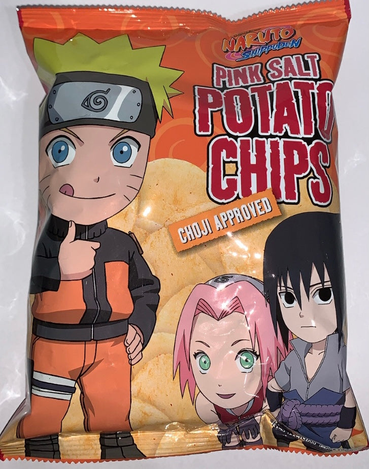 Naruto Pink Salt chips (Japan)