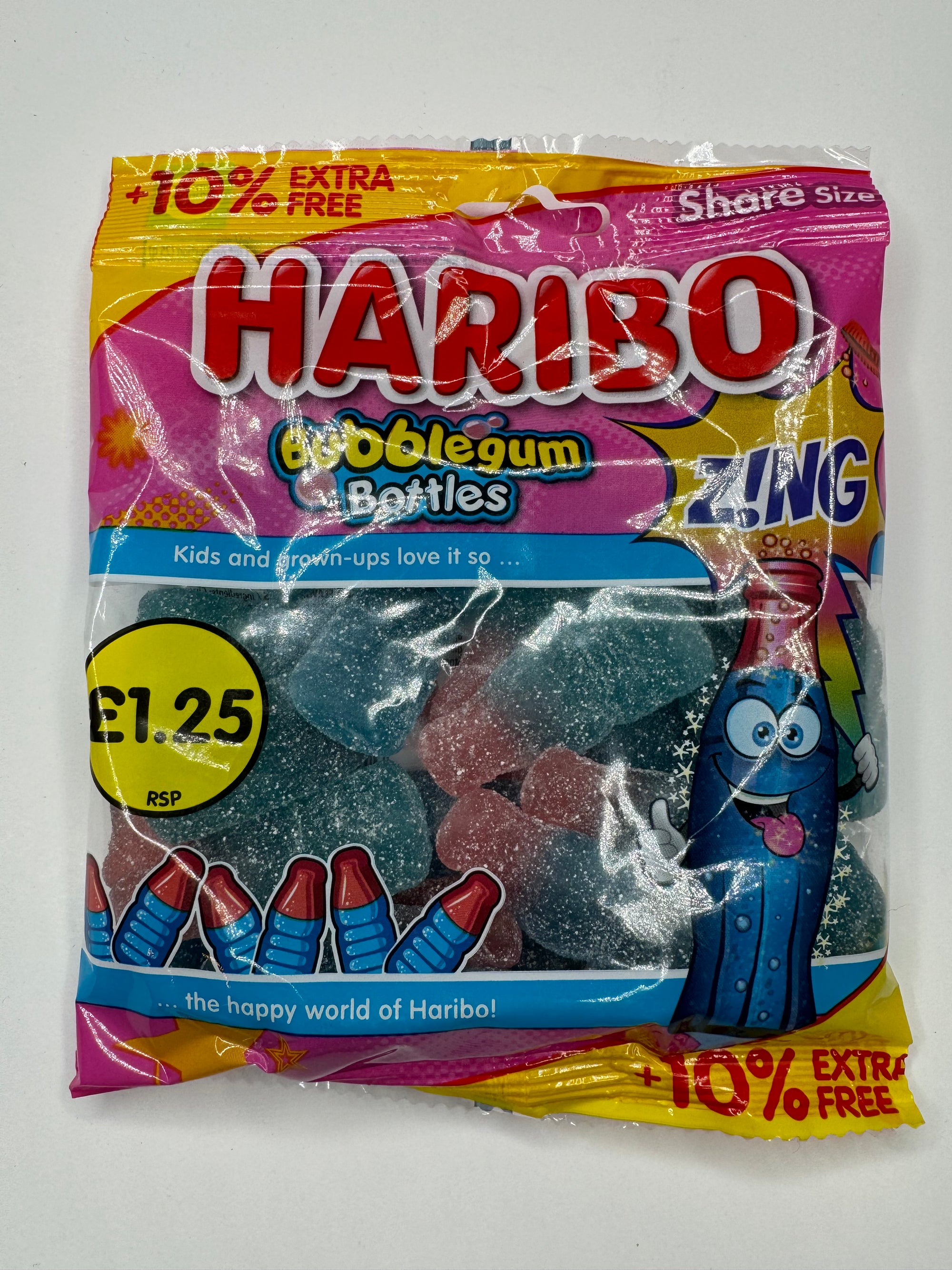 Haribo Bubblegum Bottles (United Kingdom)