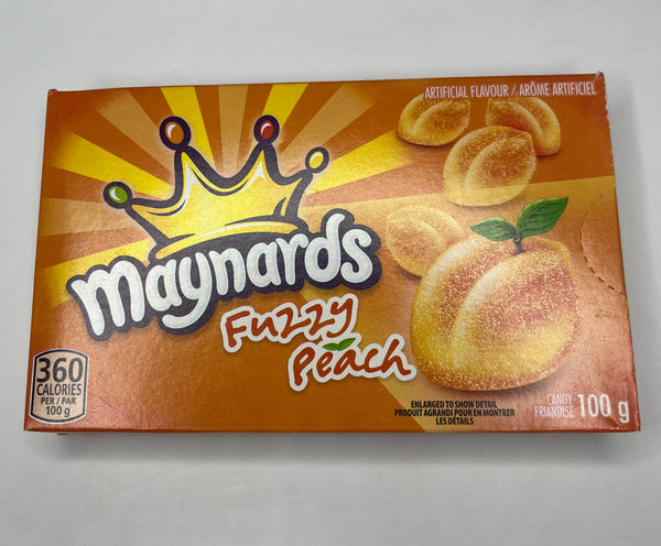 Maynards Fuzzy Peach (Canada) - www.professorsnacks.com
