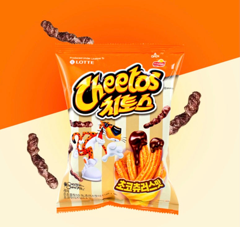Cheeto Corée Cheetos choco churro (Korea) - www.professorsnacks.com