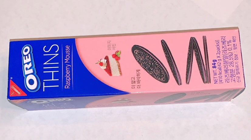 Oreo Raspberry Mousse (Korea) - www.professorsnacks.com