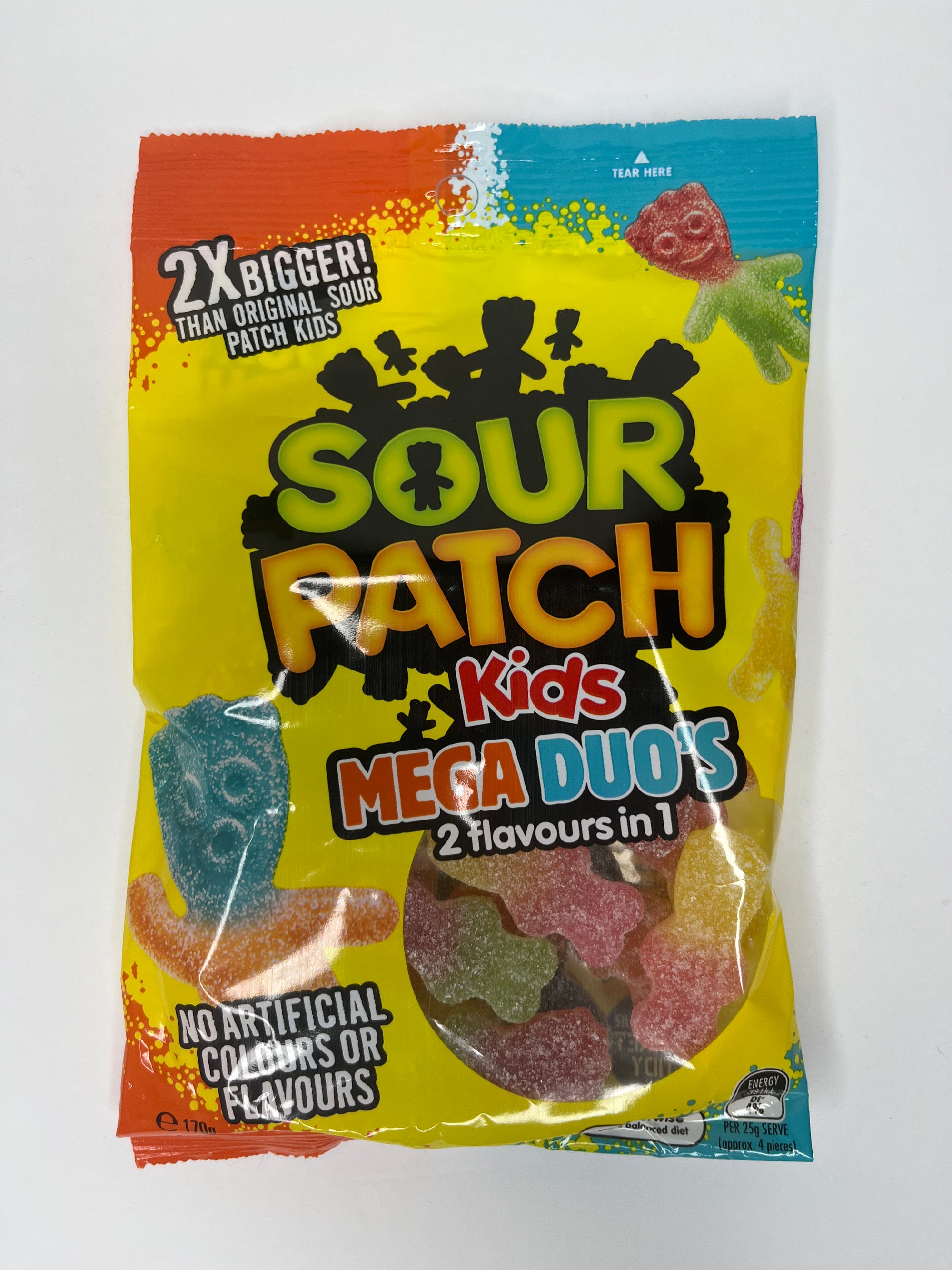 Sour Patch Kids Mega Duos (Australia)