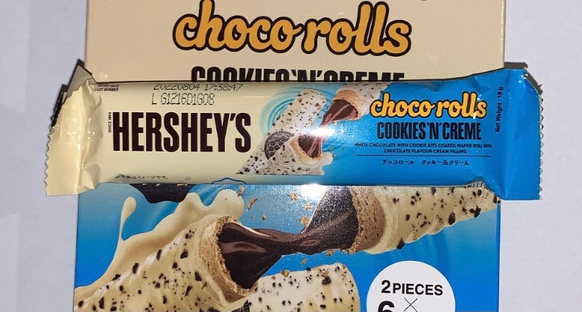 Hershey’s Cookies & Creme Single Choco Roll (Thailand)