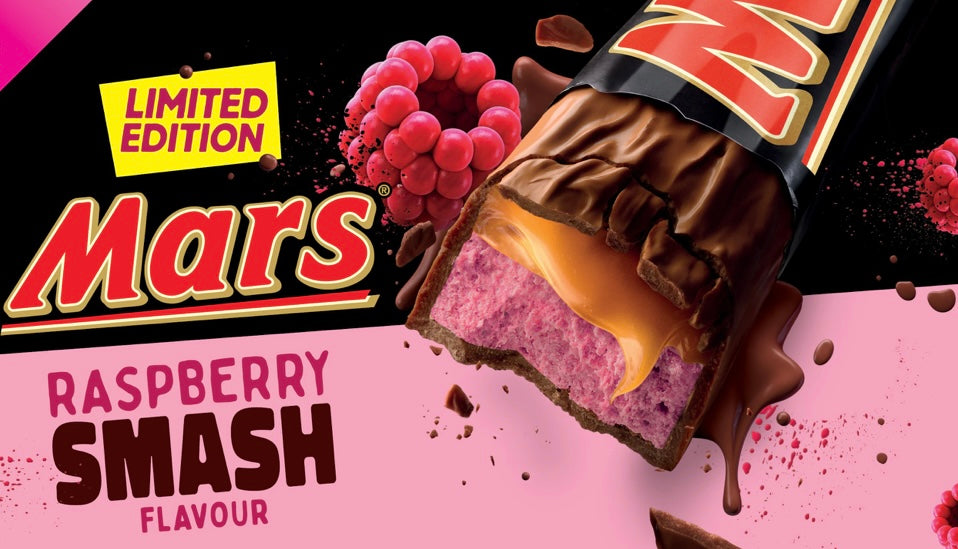 Mars Raspberry Smash (Australia) - www.professorsnacks.com