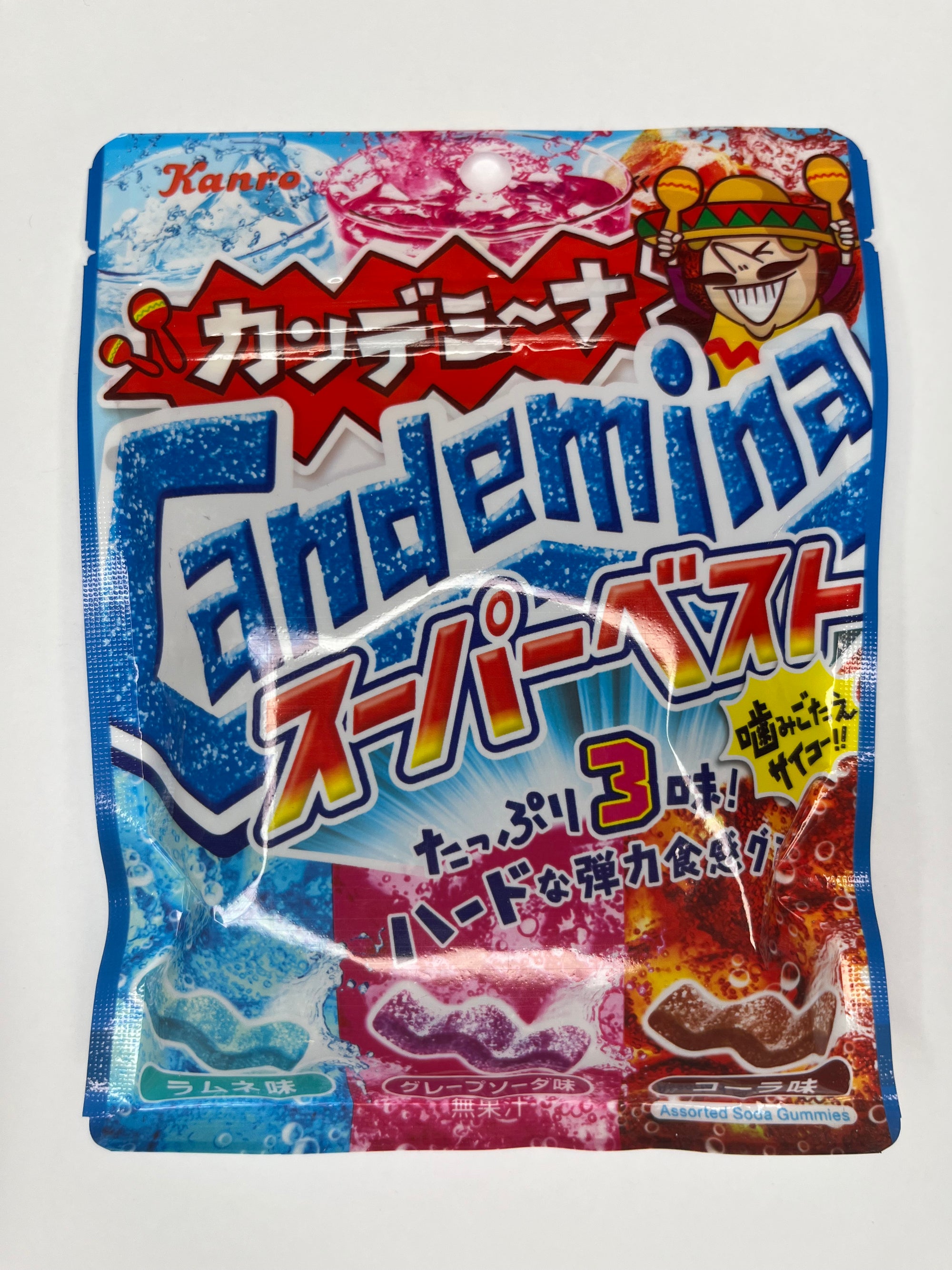 Candemania Super Soda Sour Gummies (Japan)