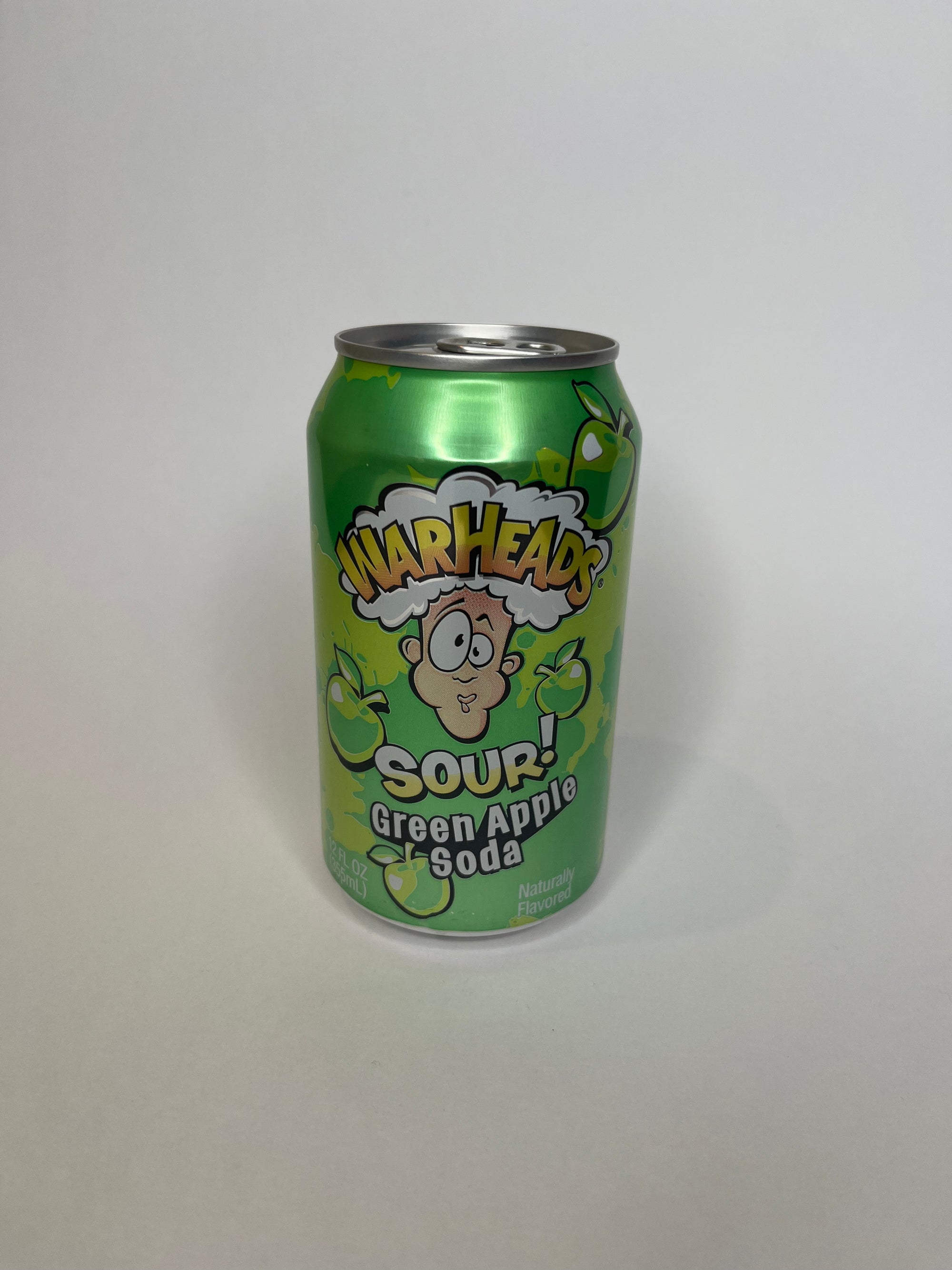 Warheads Green Apple Soda (Canada)