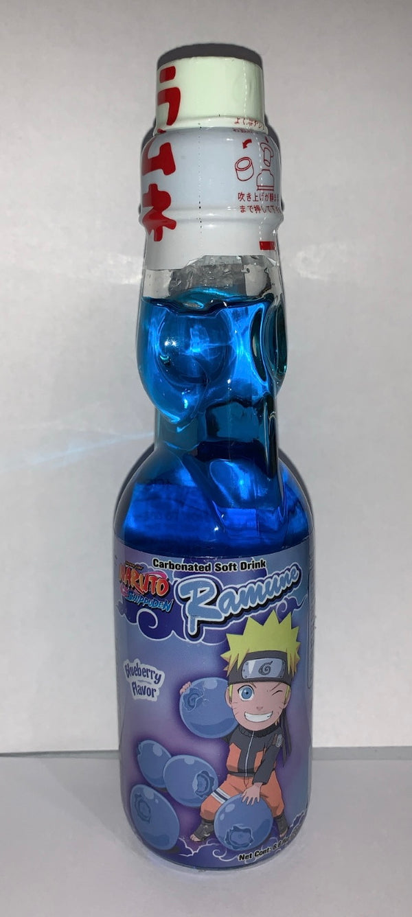 Naruto Blueberry Ramune (Japan) - www.professorsnacks.com