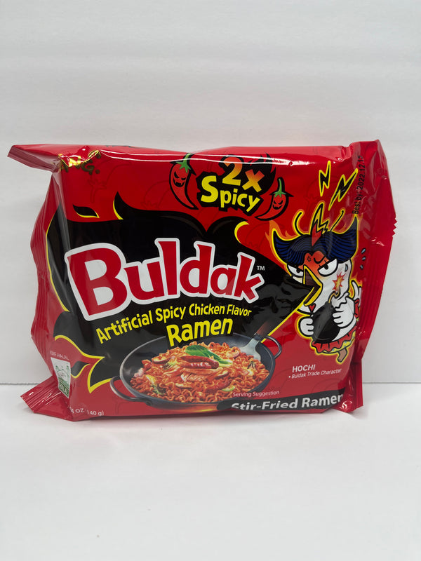 2X Spicy Buldak Ramen (Korea) - www.professorsnacks.com