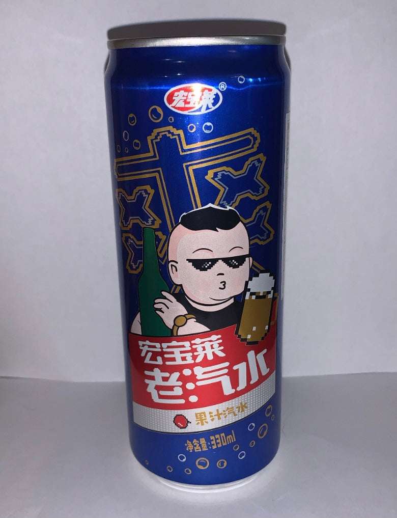 Hongbaolai Fruit soda (China)